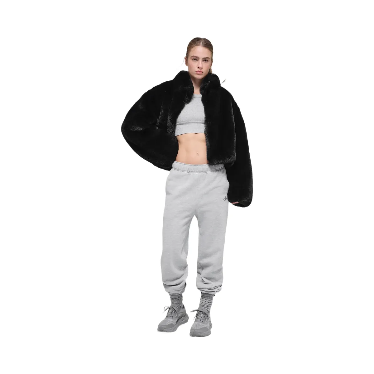 Alo Women's Faux Fur Allure Jacket - Black