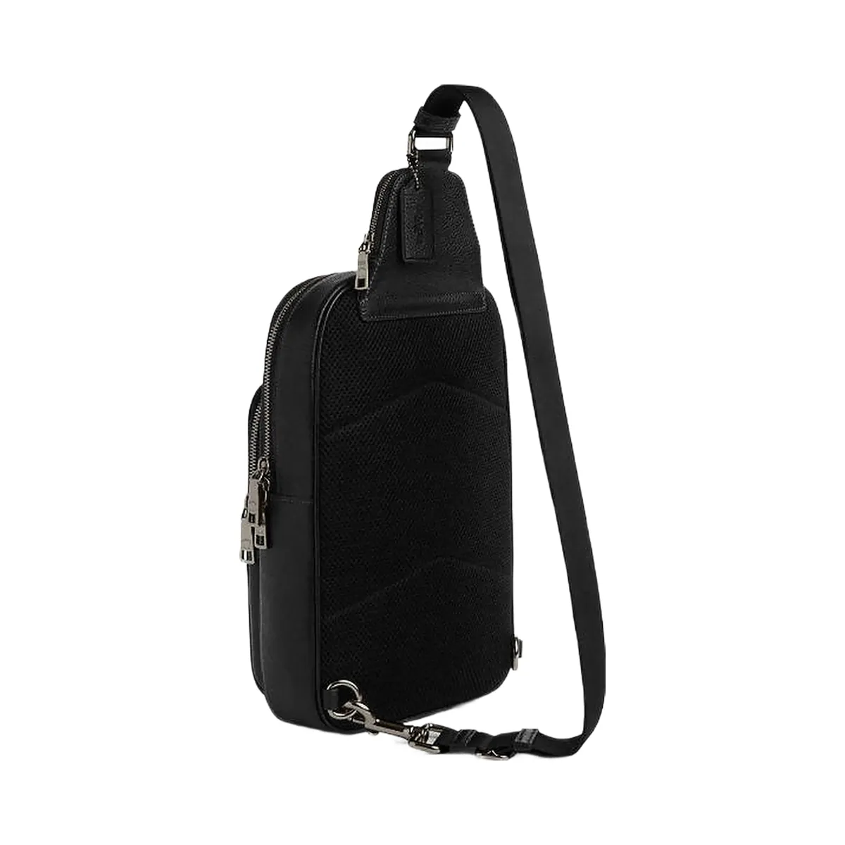Coach Racer Sling Pack In Signature Canvas Signature Canvas-Qb-Tan-Black