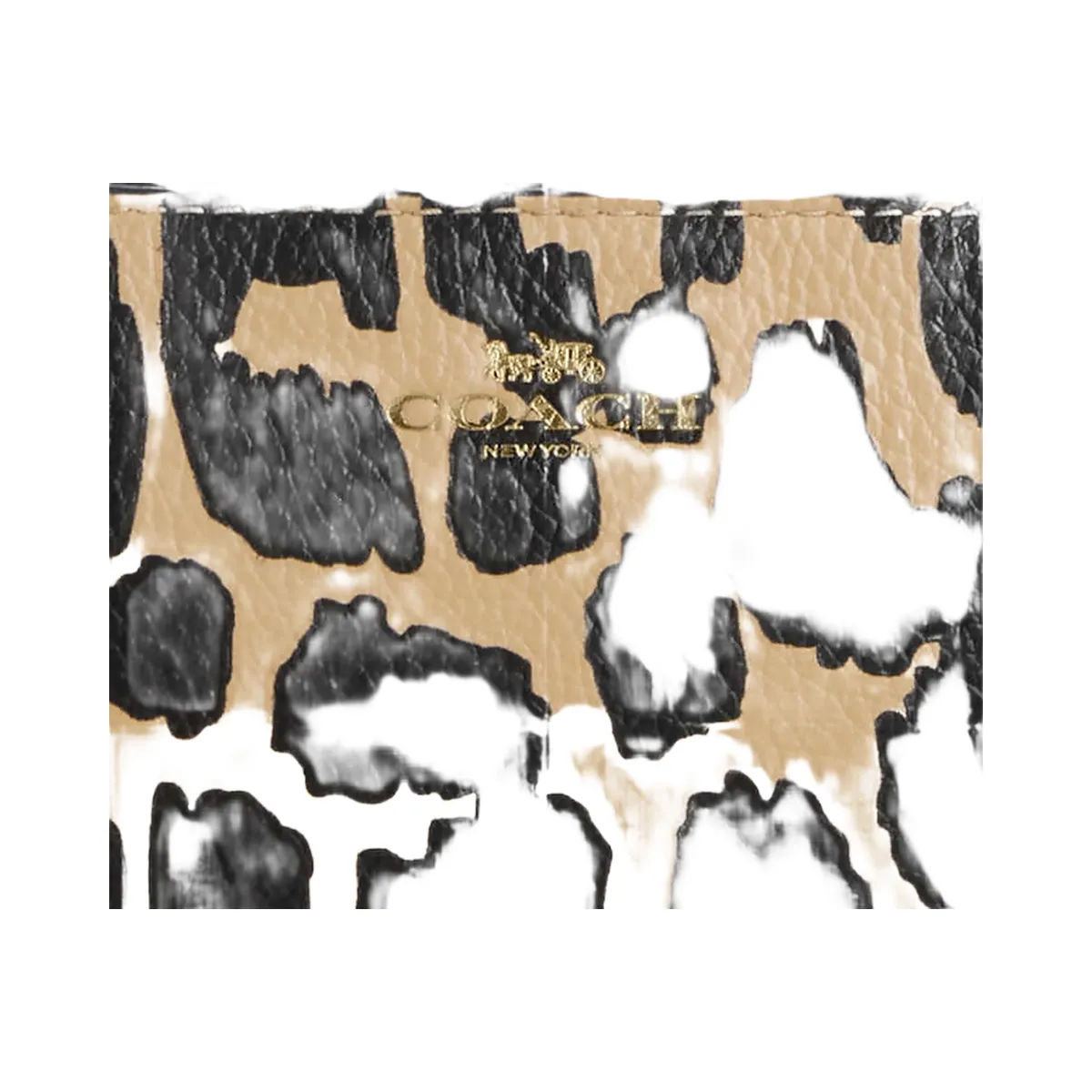 Coach Kailey Shoulder Bag With Cow Print And Tassel Cow Printed Haircalf-Im-Cow Multi