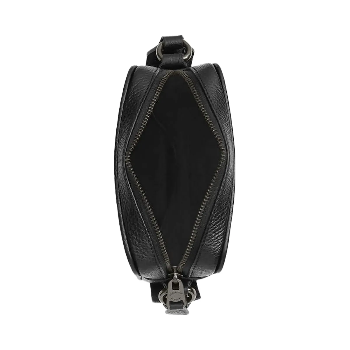 Coach Sullivan Crossbody Bag In Signature Canvas Signature Canvas-Gunmetal-Charcoal-Black
