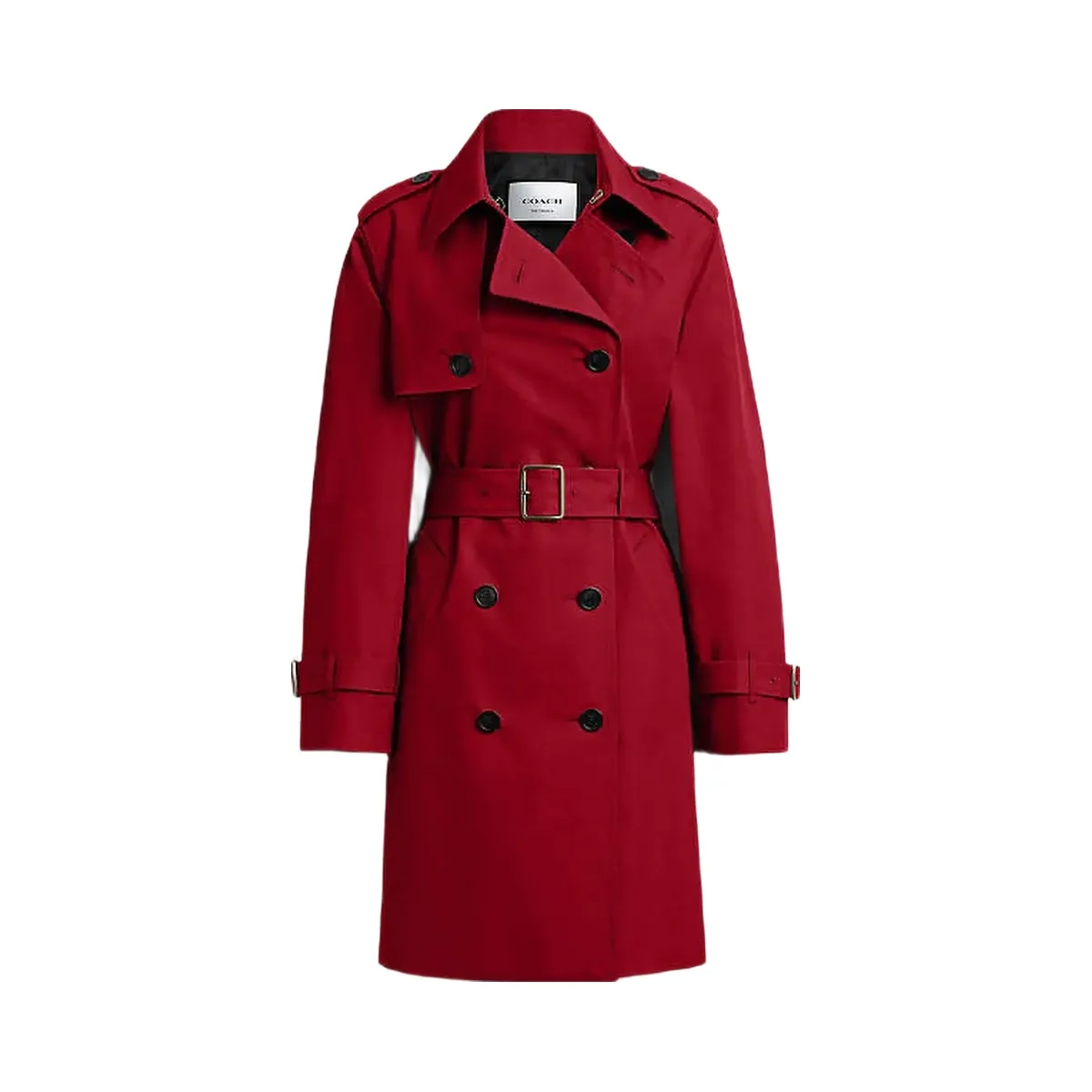 Coach Mid Trench Ruby