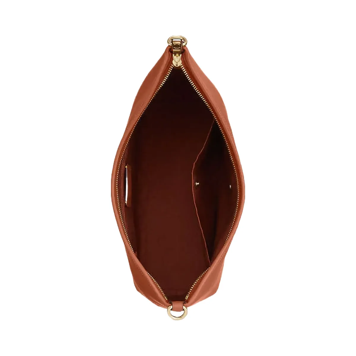 Coach Laurel Large Shoulder Bag Smooth Leather-Gold-Tan