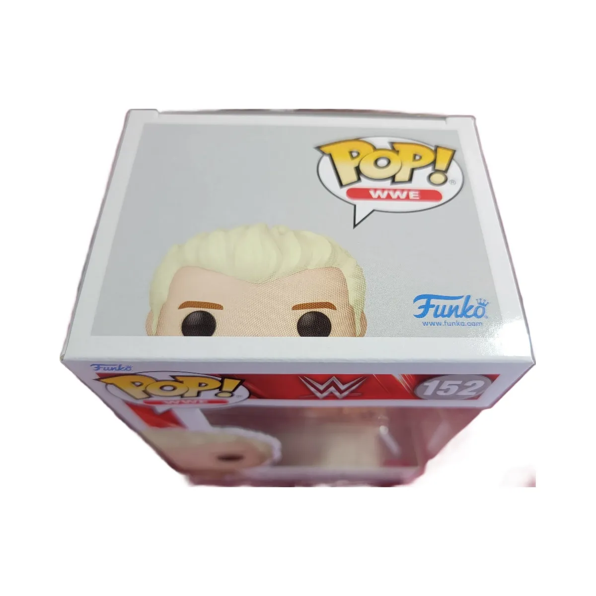 Funko Pop! Cody Rhodes # 152 (Nib)
With Pop Protector #152