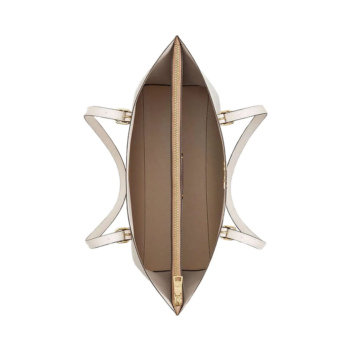 Coach Mollie Tote Bag In Signature Canvas Signature Canvas-Gold-White-Chalk