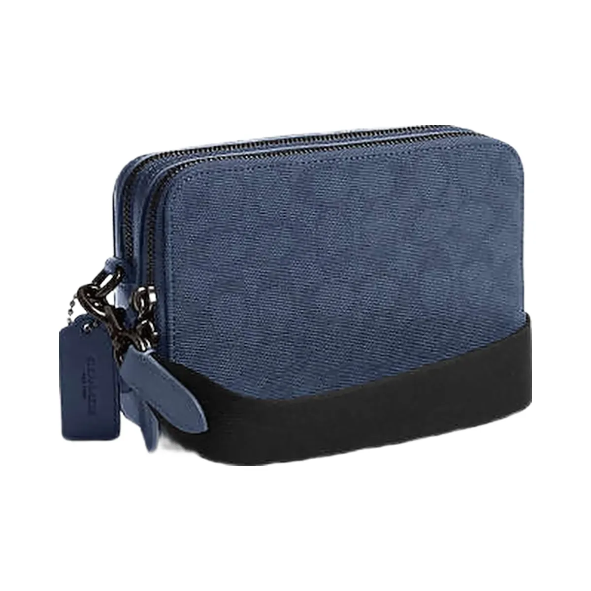 Coach Charter Crossbody Bag 19 In Signature Canvas Jacquard Washed Chambray
