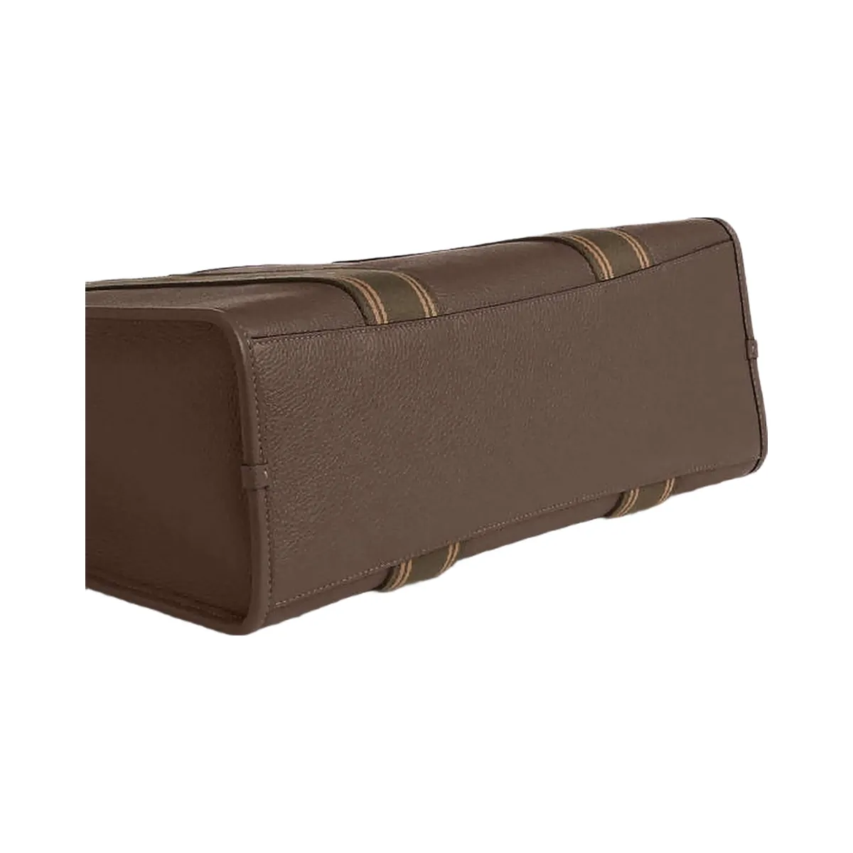 Coach Smith Tote Bag Pebbled Leather-Gold-Dark Stone