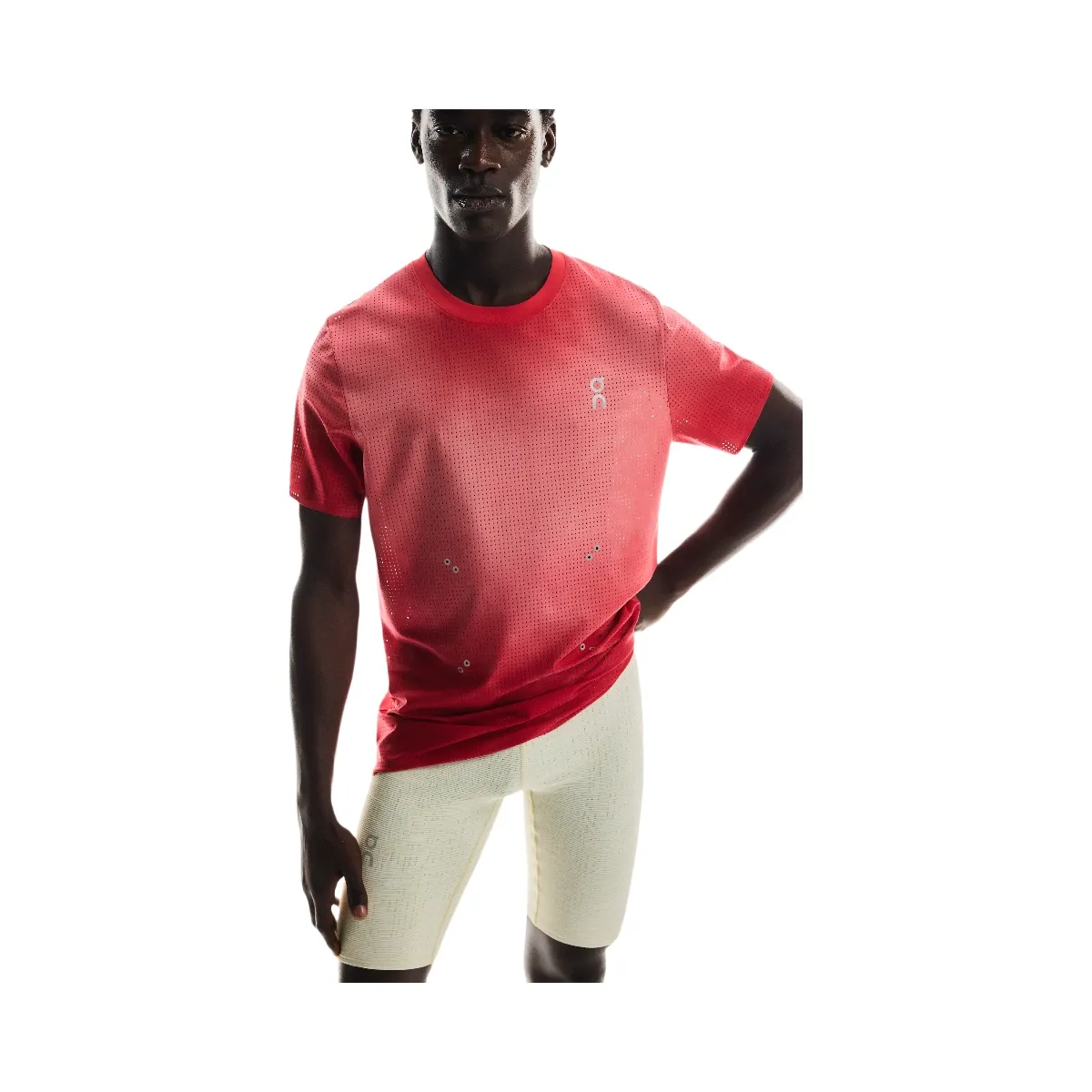 On Pace Tights Short Taupe