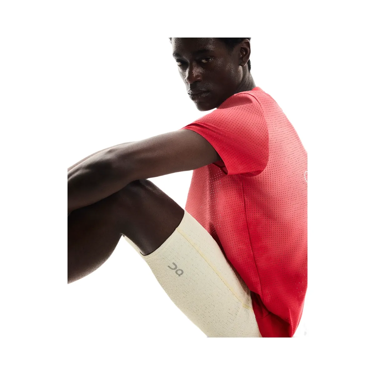 On Pace Tights Short Taupe