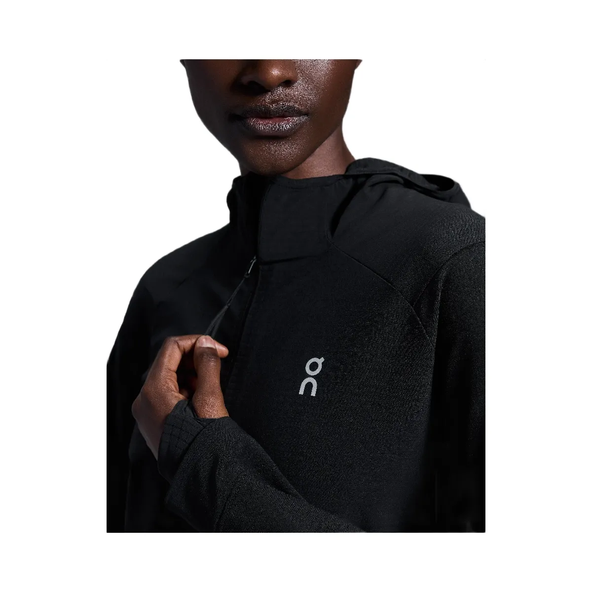 On Pace Hoodie Black