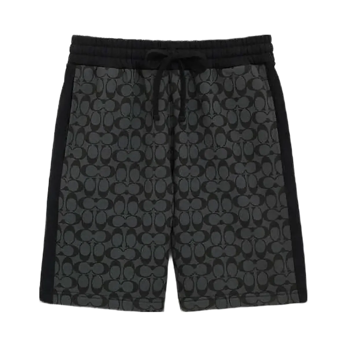 Coach Signature Shorts Charcoal Signature