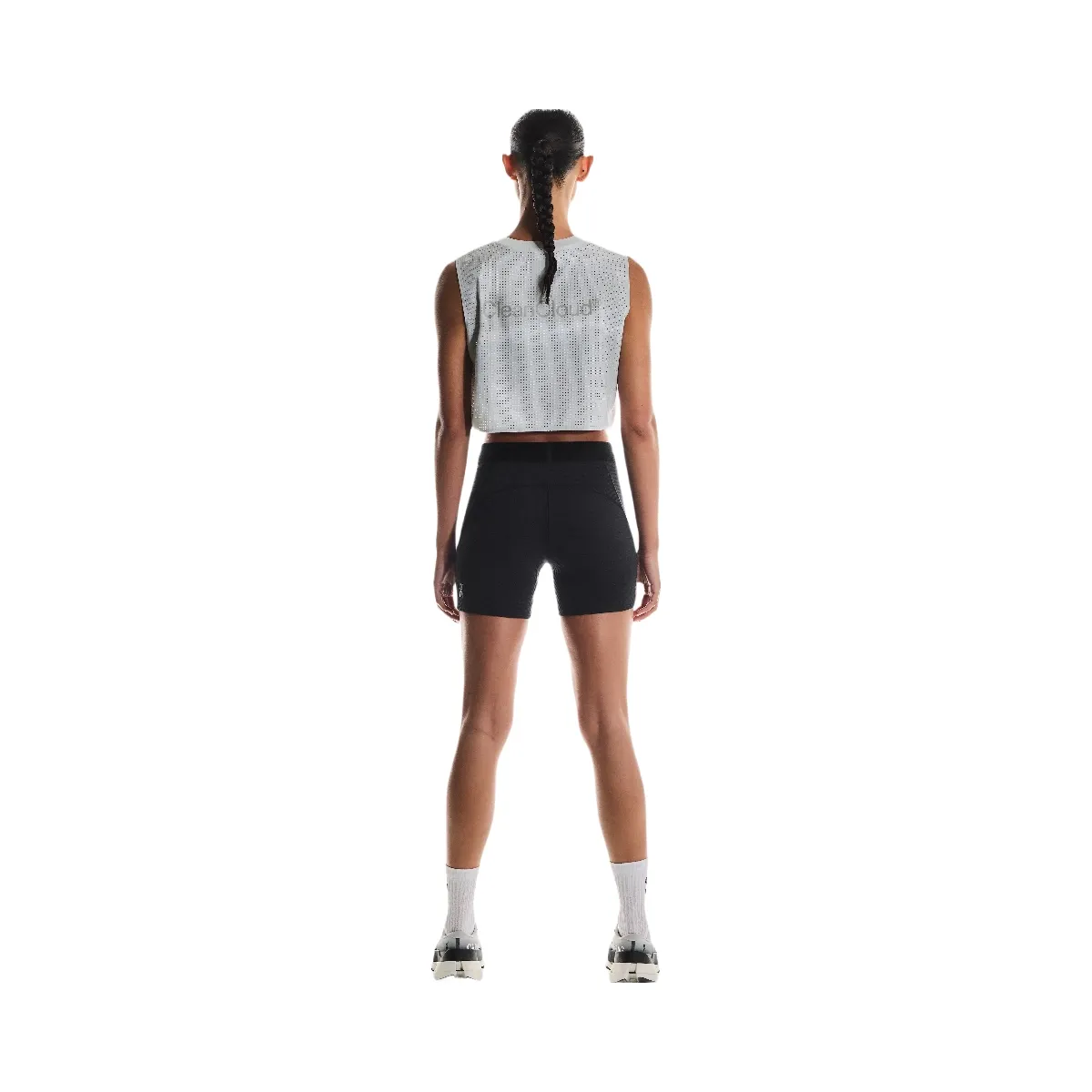 On Pace Tank Glacier | White