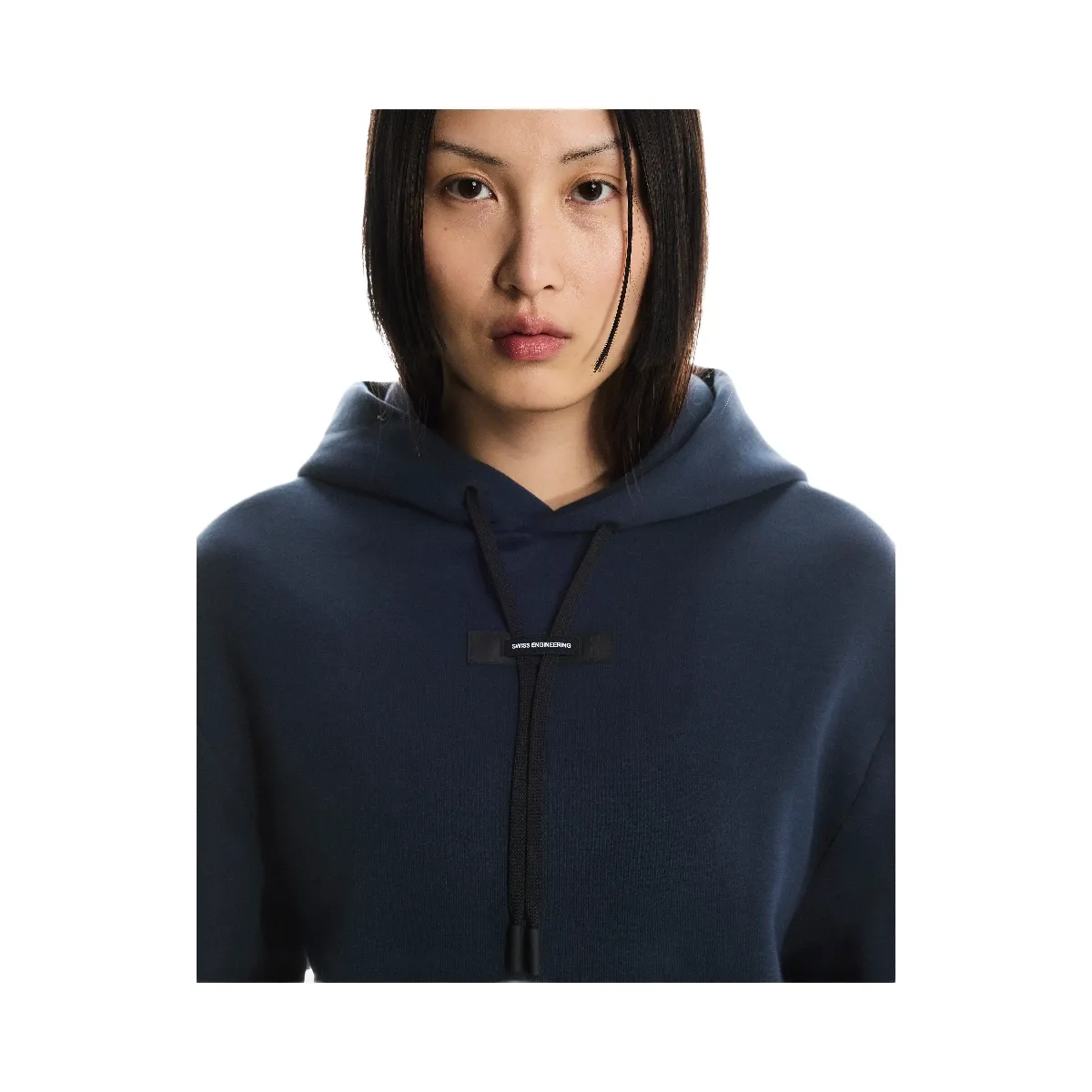 On Focus Tech Hoodie Navy