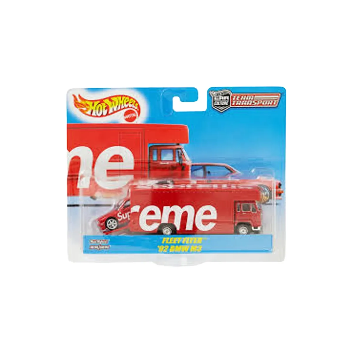 Supreme Hot Wheels Fleet Flyer + 1992 BMW M3 Red | Hype Fly India
