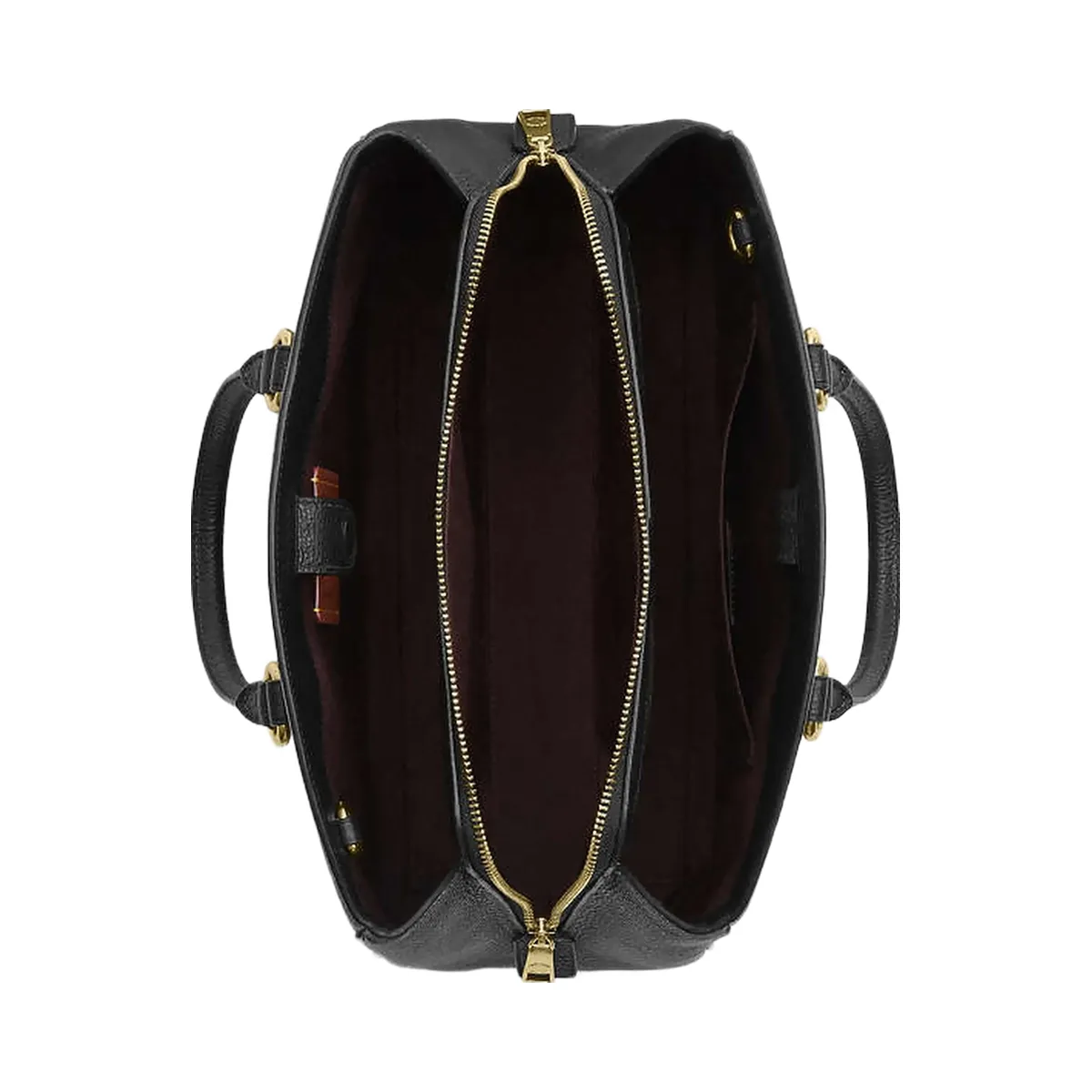 Coach Savannah Carryall Bag Pebbled Leather-Gold-Black