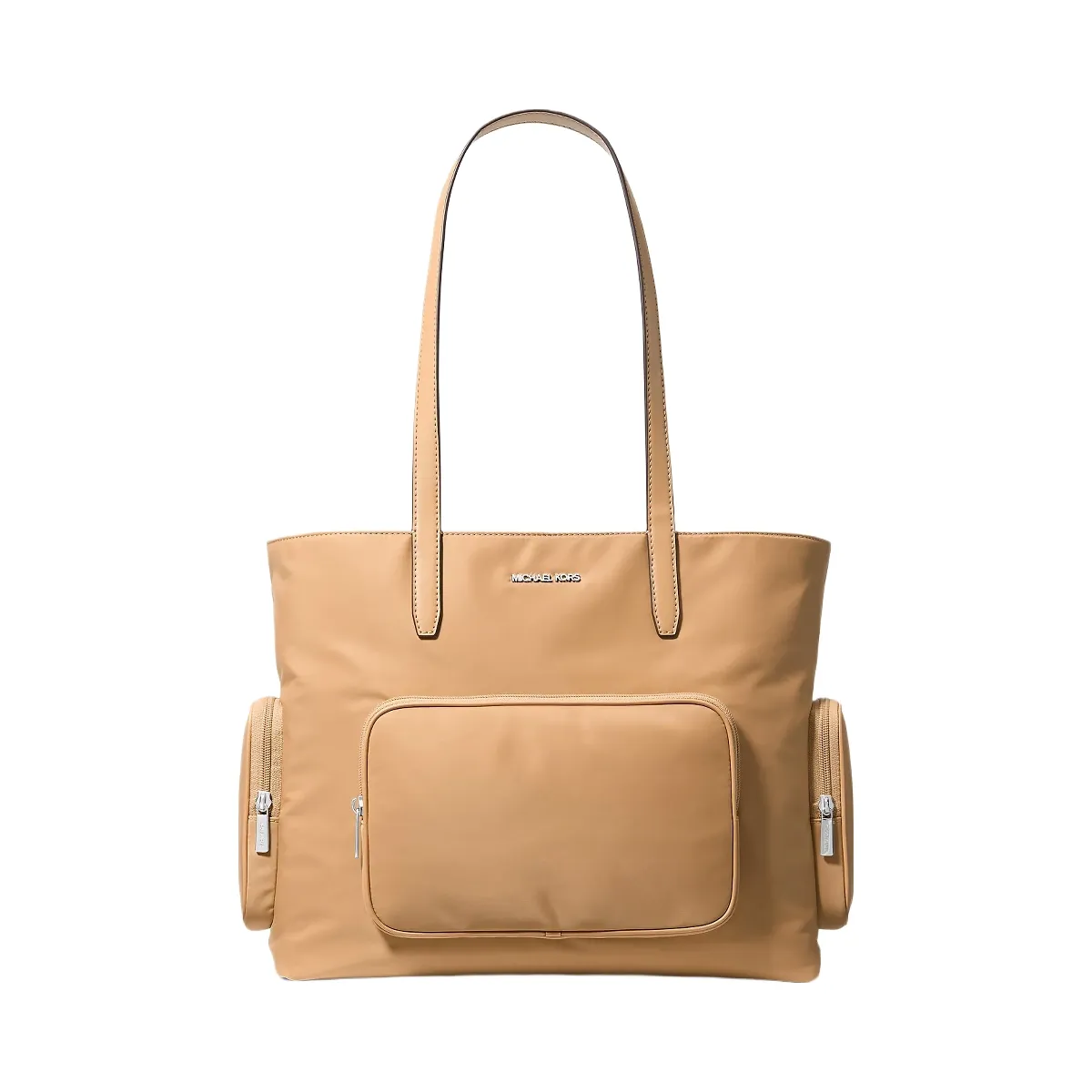 Michael Kors Khai Large Nylon Tote Bag Peanut