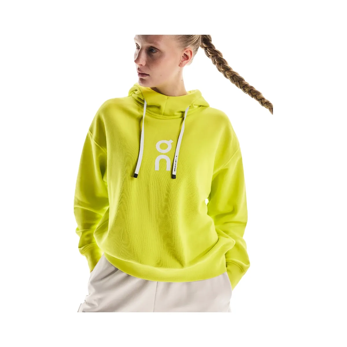 On Club Hoodie Lime