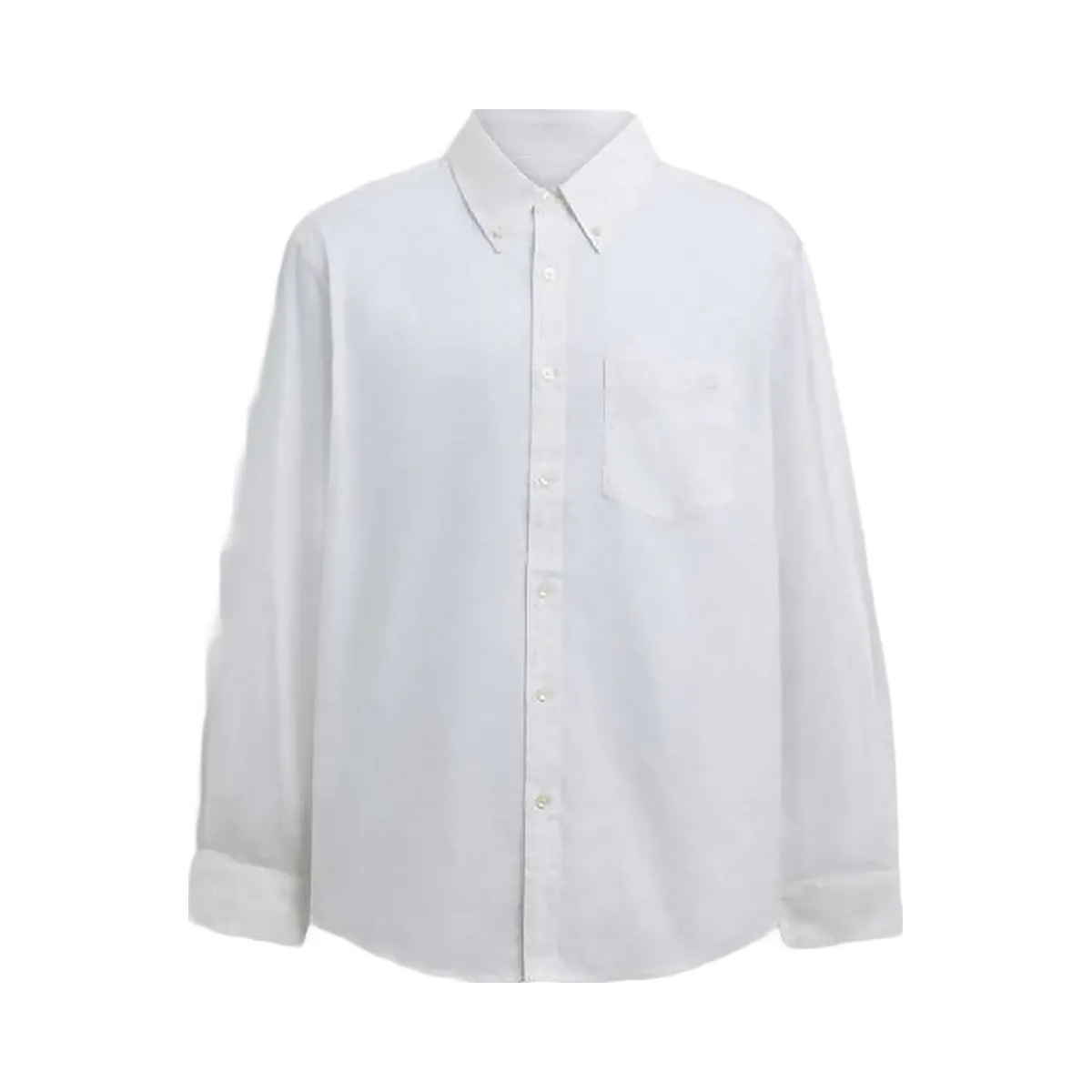 Coach Long Sleeve Button Down Shirt White