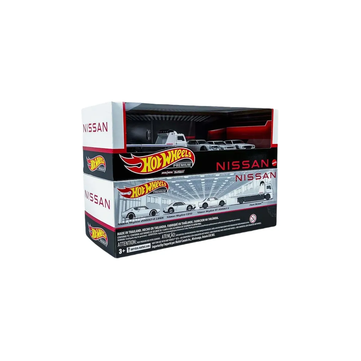 Hot Wheels Premium Nissan Skyline Gt-R Garage Box Set