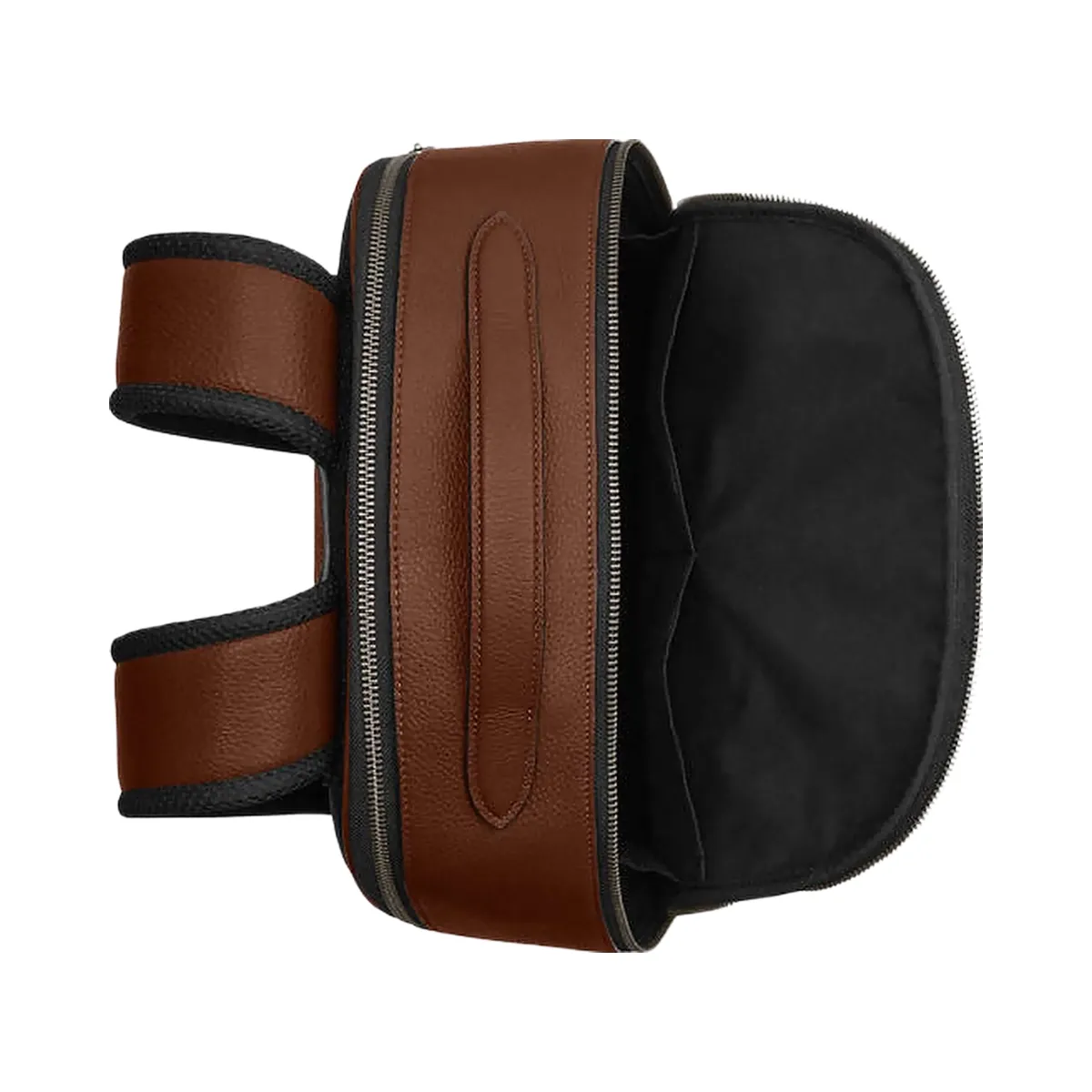 Coach Ethan Backpack Pebbled Leather-Gunmetal-Saddle