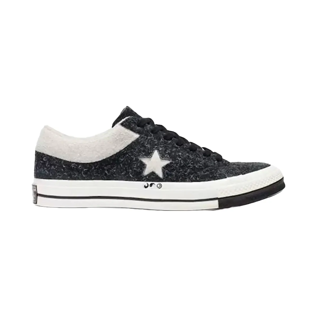 Converse One Star Ox Clot Black White