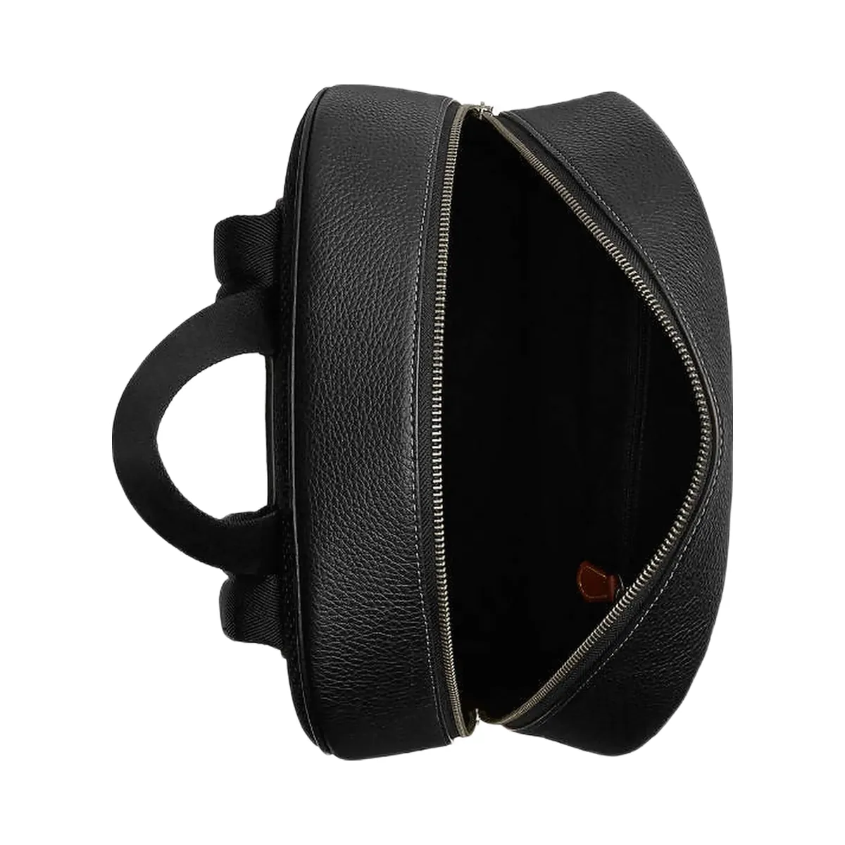 Coach Owen Backpack Pebbled Leather-Gunmetal-Black