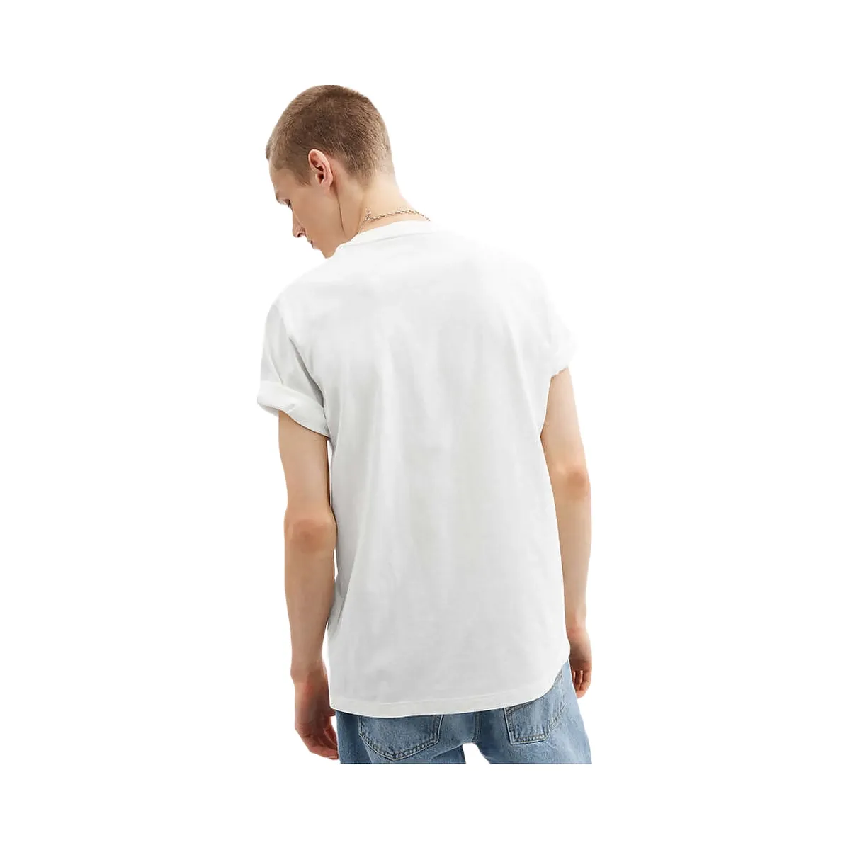 Coach Signature Square T-Shirt In Organic Cotton White