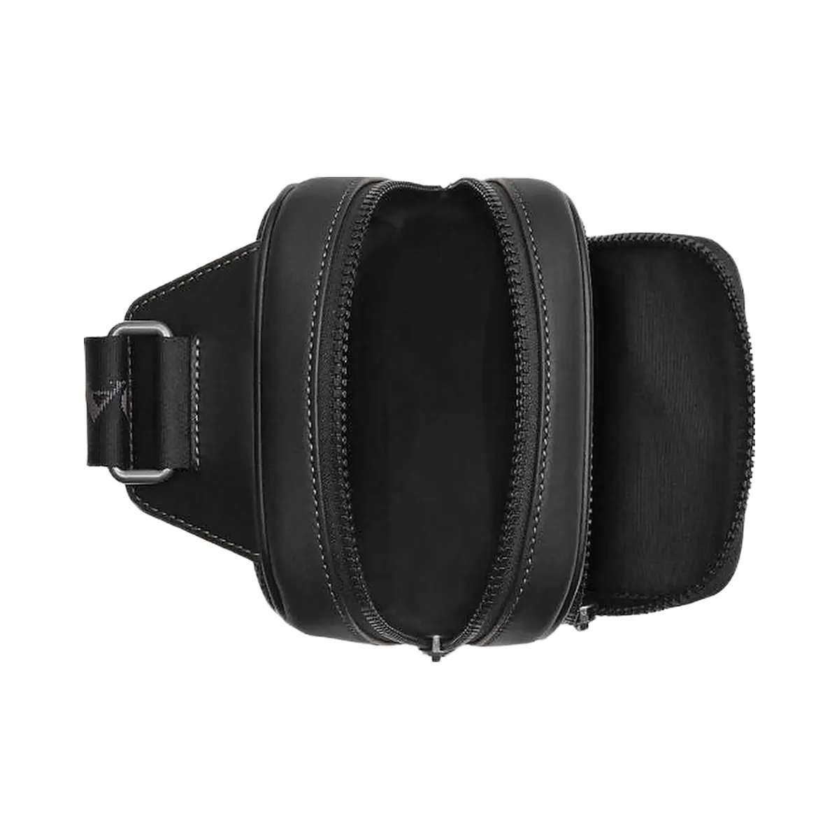 Coach Racer Sling Pack Smooth Leather-Gunmetal-Black