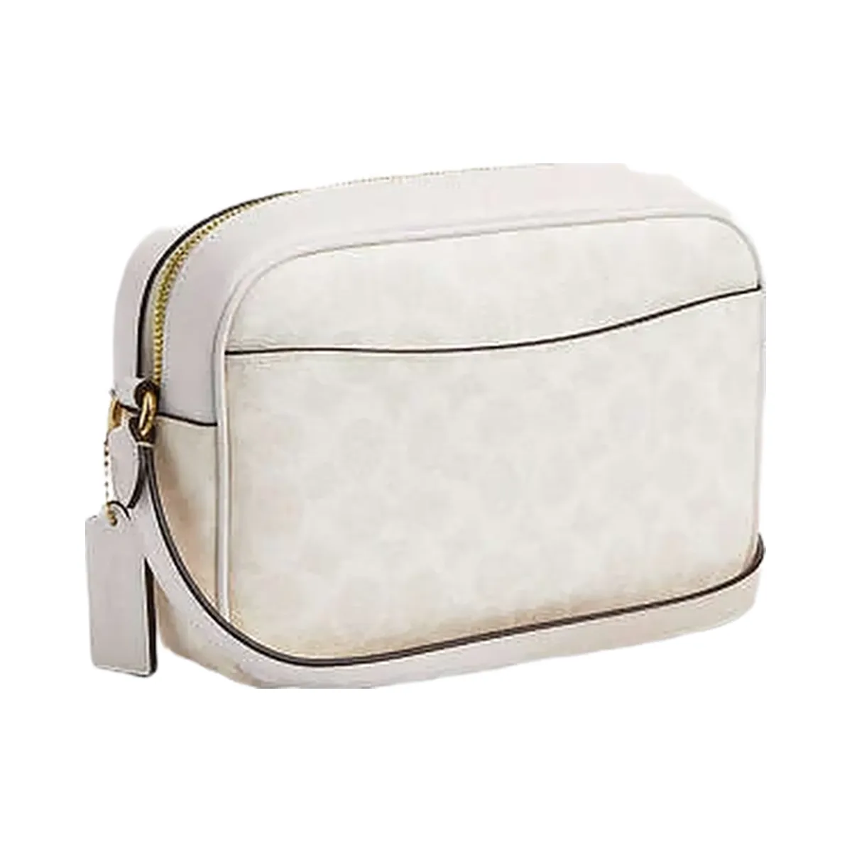 Coach Jamie Camera Bag In Signature Canvas Signature Canvas-Gold-White-Chalk