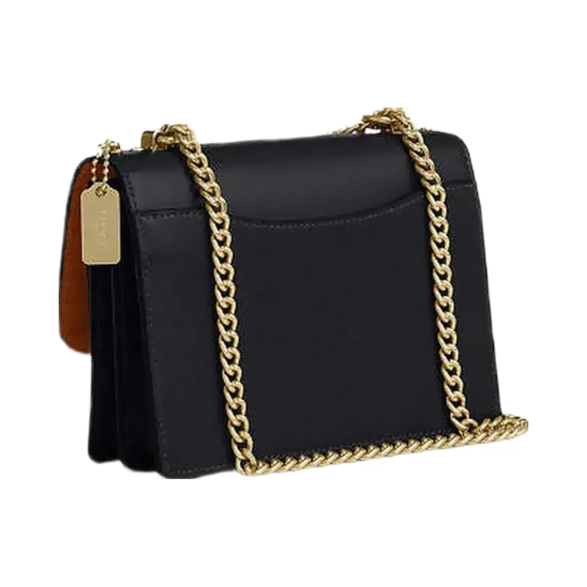 Coach Mini Klare Crossbody Bag Calf Leather-Gold-Black