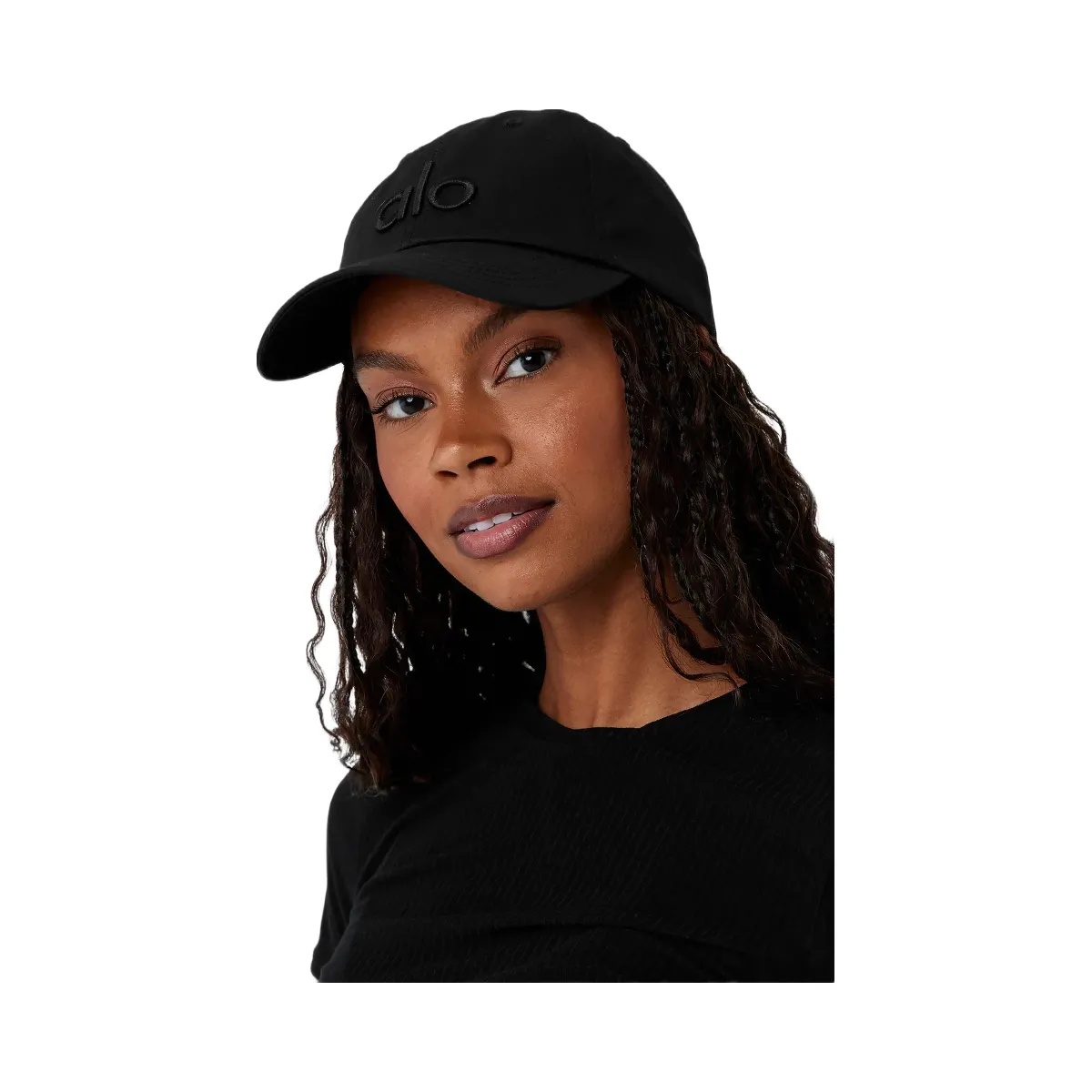 Alo Off-Duty Cap - Black/Black | Hype Fly India