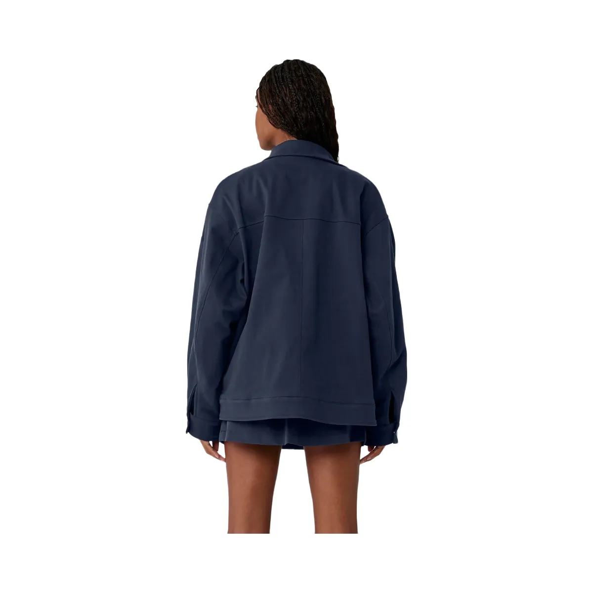 Alo Women's Unisex One Up Jacket - Navy