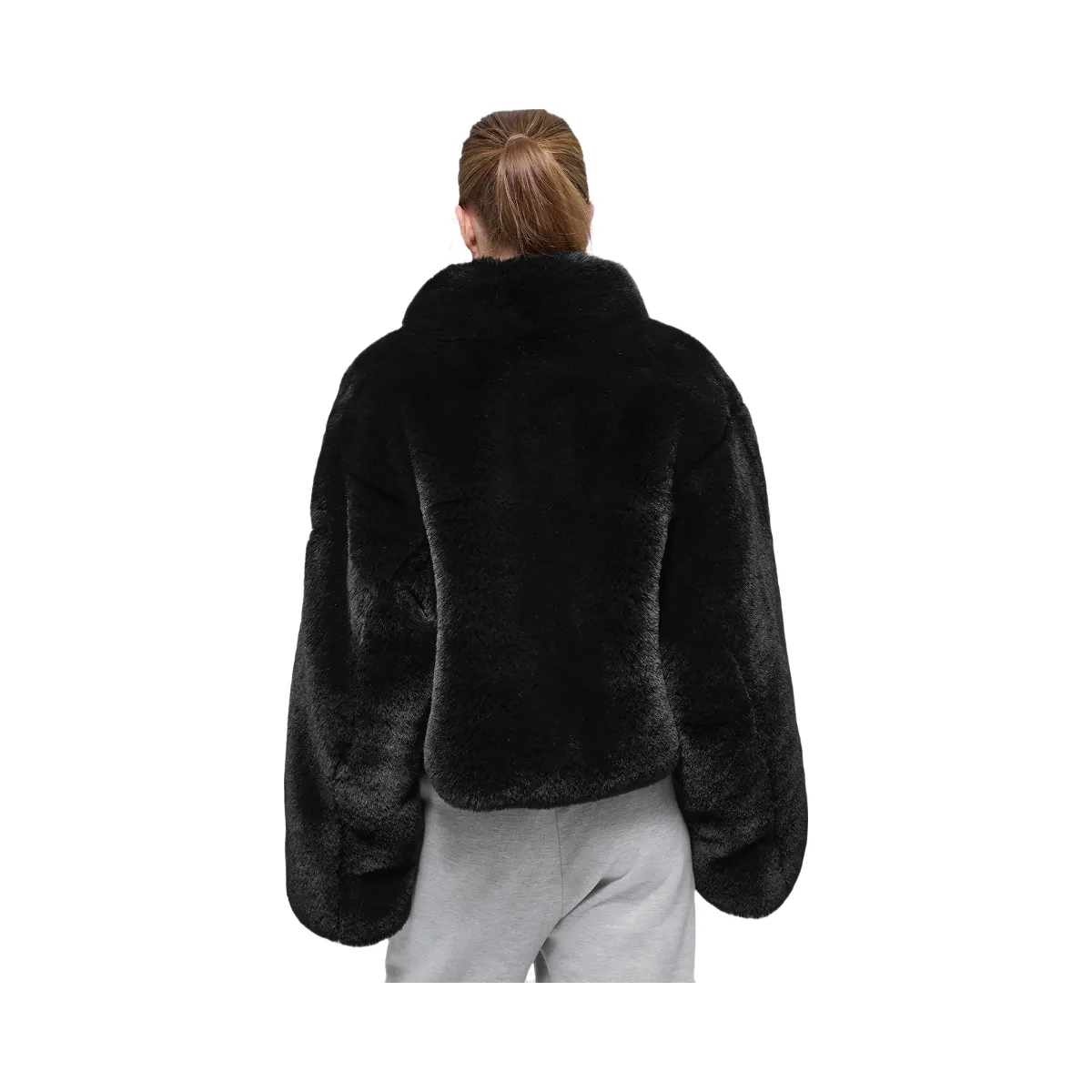 Alo Women's Faux Fur Allure Jacket - Black