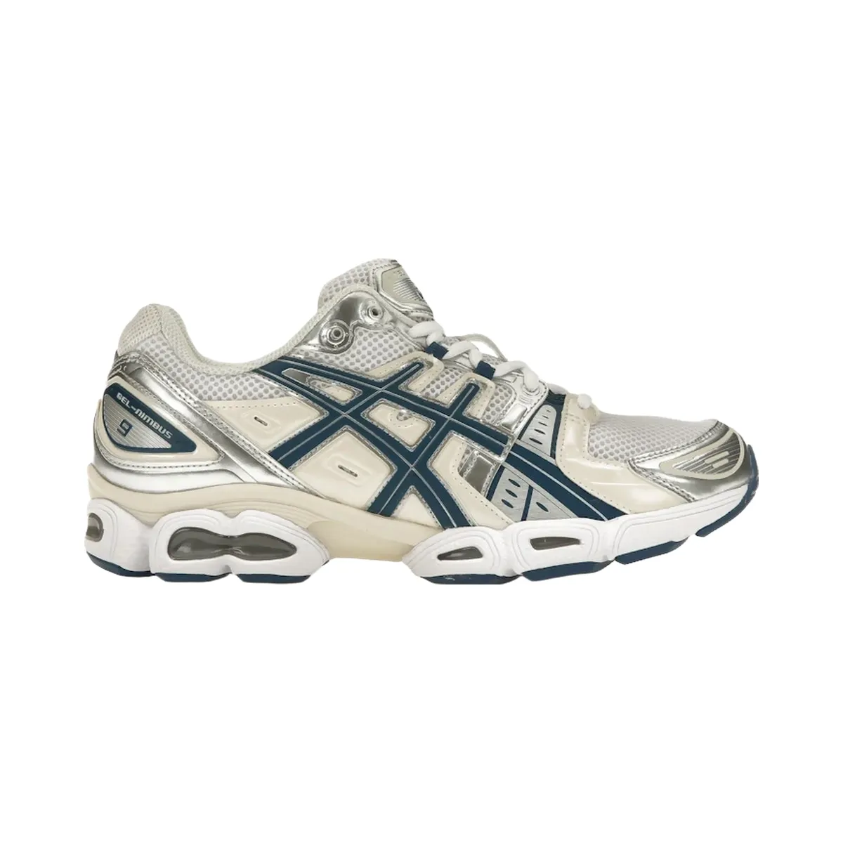 Asics Gel-Nimbus 9 White Light Indigo (Women'S)
