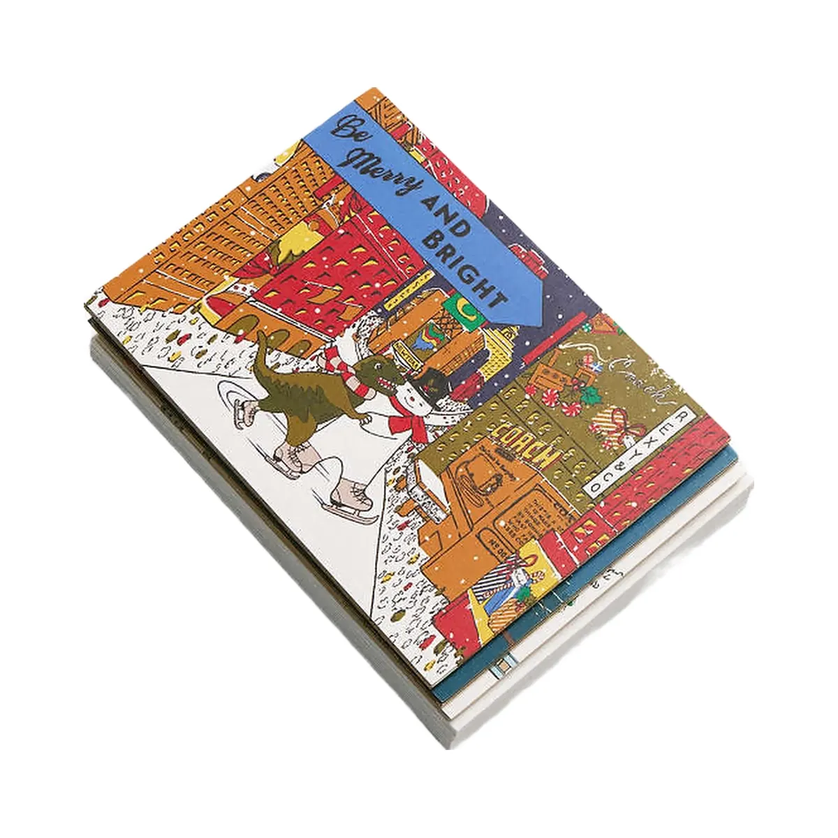 Coach Holiday Card Set Multi