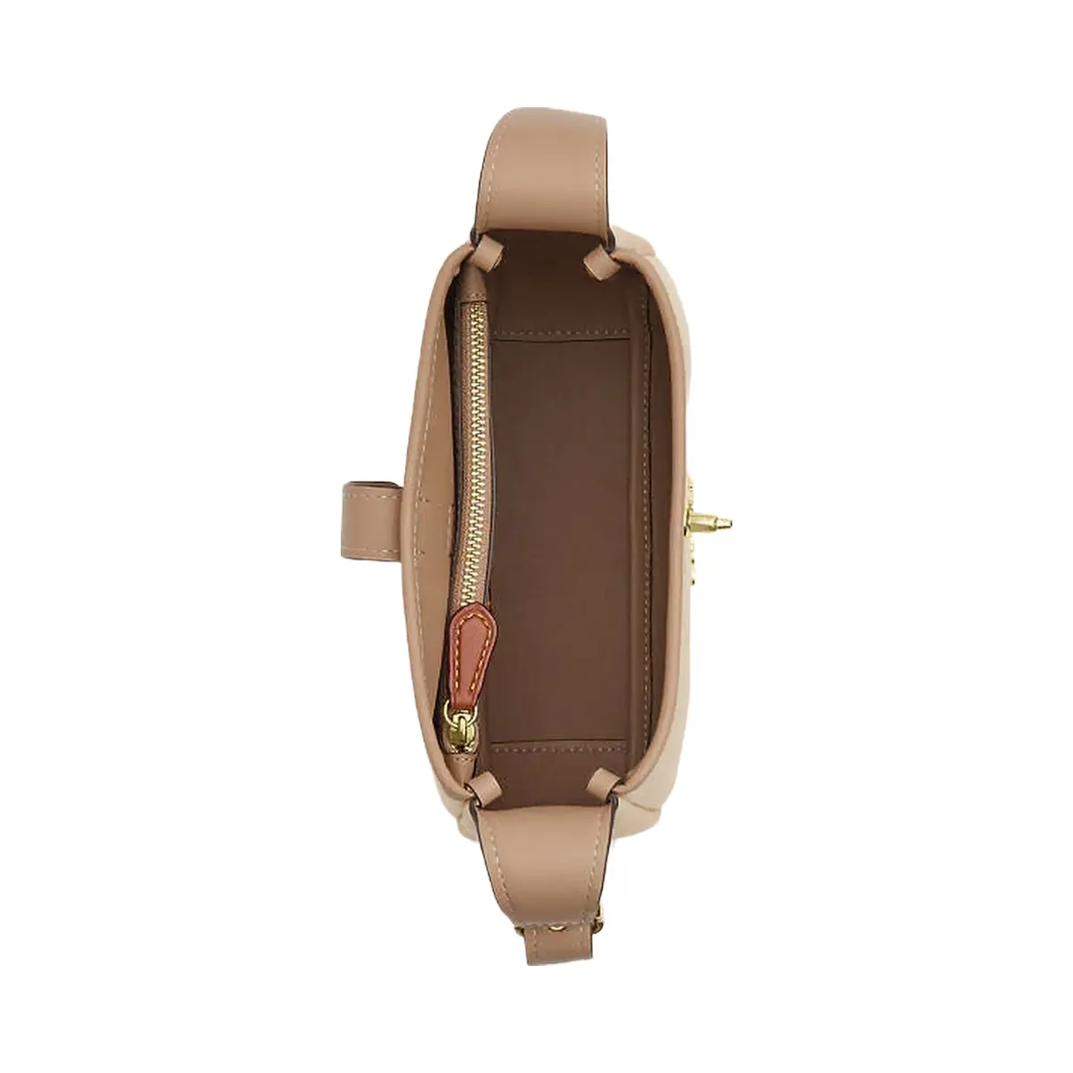 Coach Hadley Mini Crossbody Bag With Signature Canvas Im-Dark Natural Multi