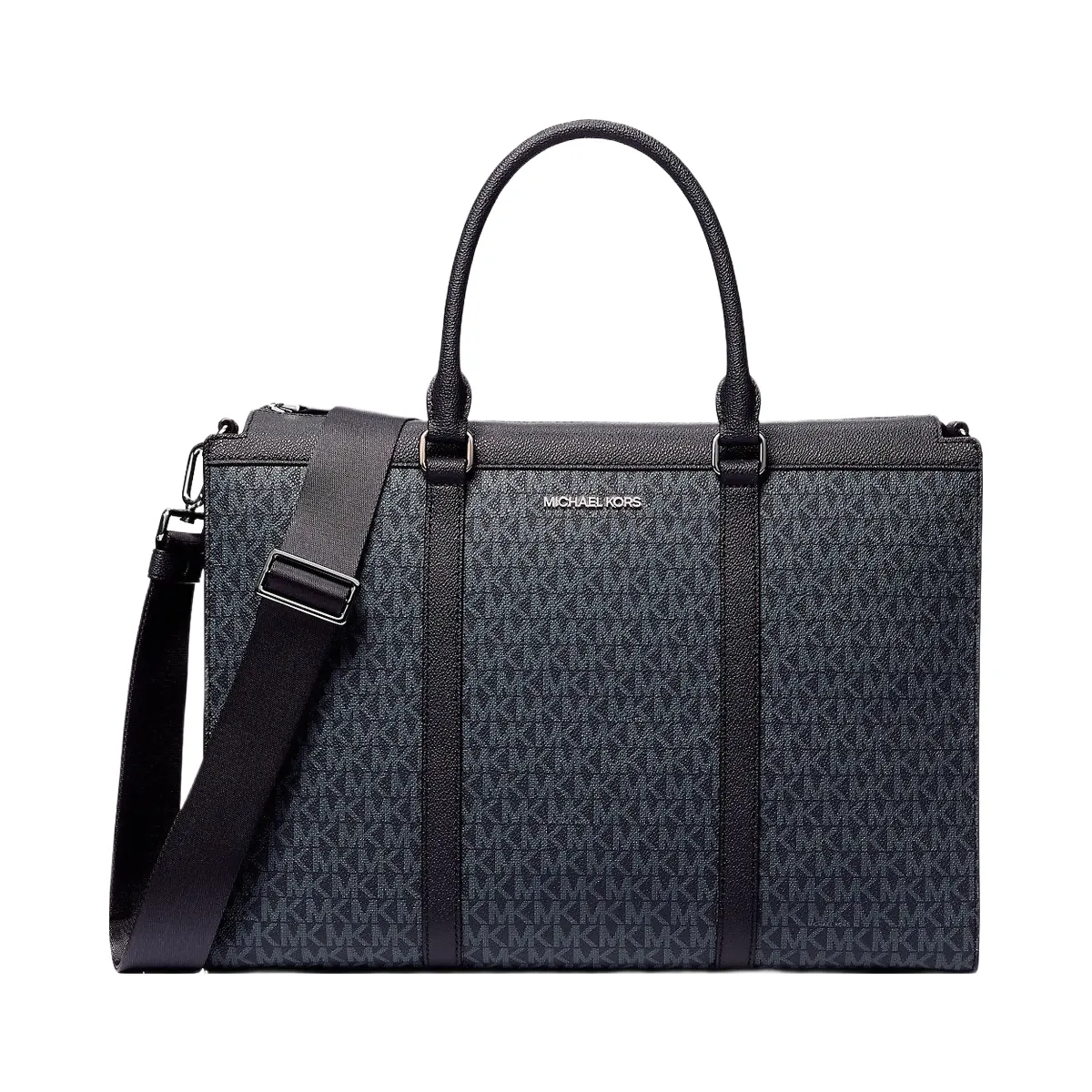 Michael Kors Cooper Signature Logo Briefcase Admrl-Plblue