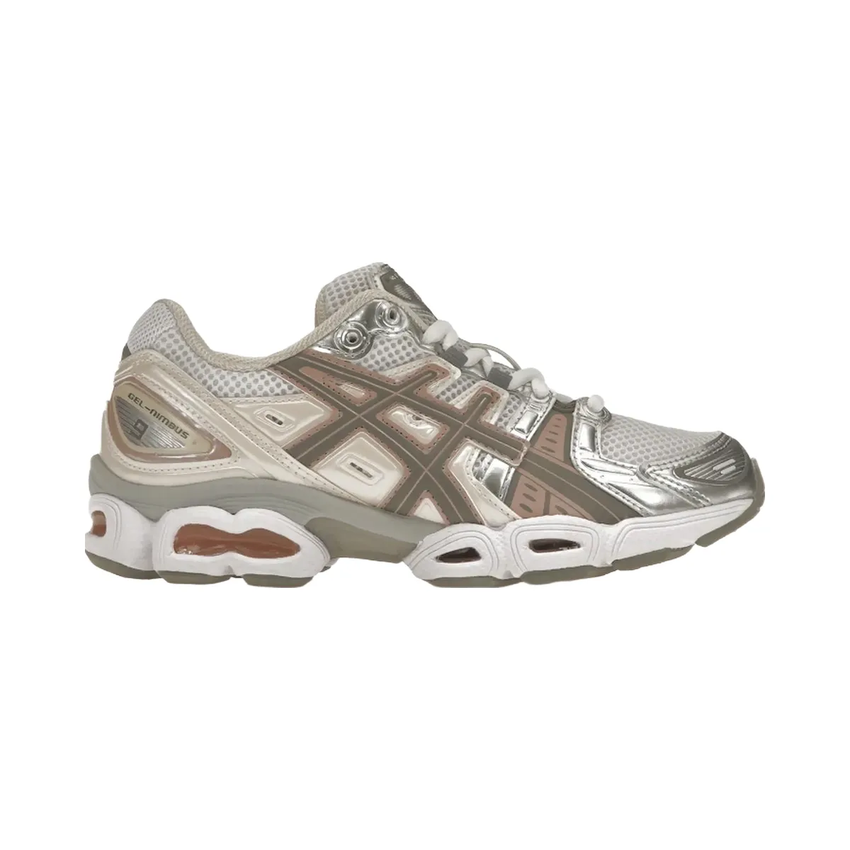 Asics Gel-Nimbus 9 White Oatmeal (Women'S)