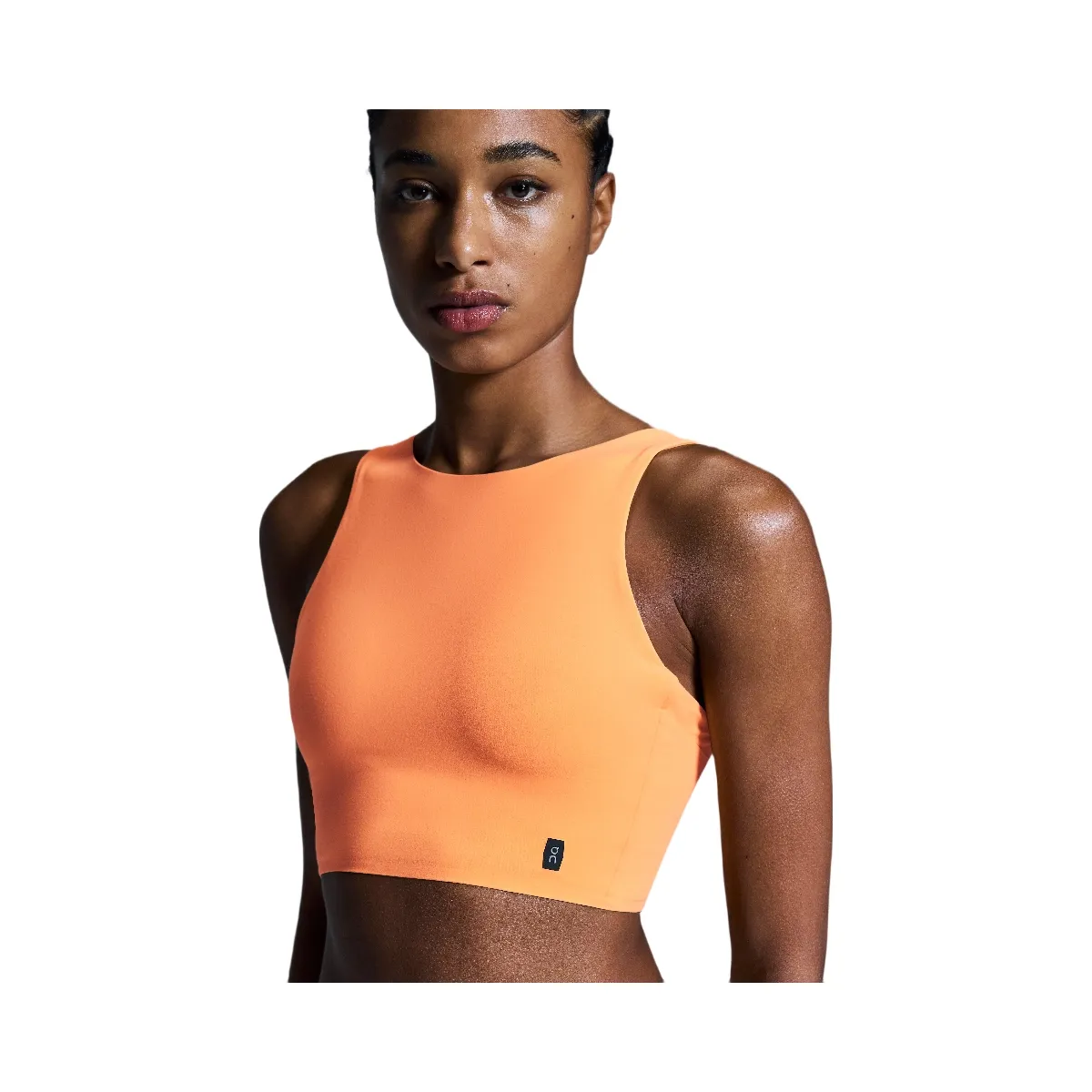 On Core 2-In-1 Crop Tangerine