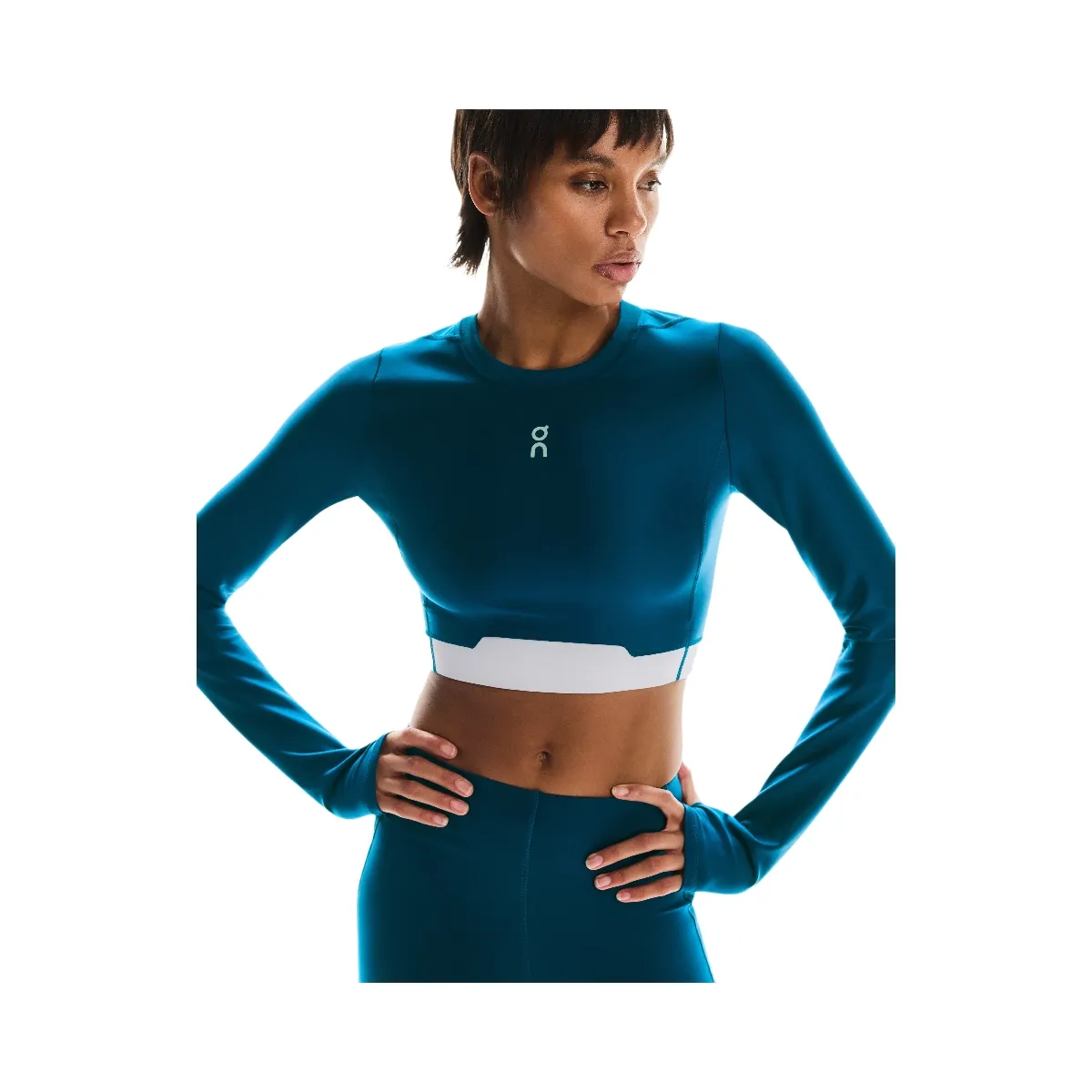 On Train Long Sleeve Crop Tempest