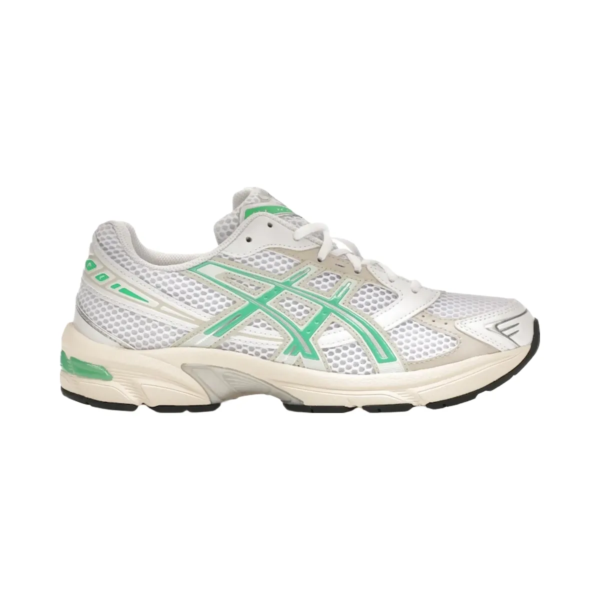 Asics Gel-1130 White Malachite Green Off White Midsole (Women'S)