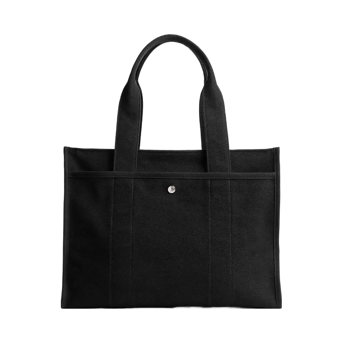 Coach Cargo Tote Bag 42 Canvas-Silver-Black