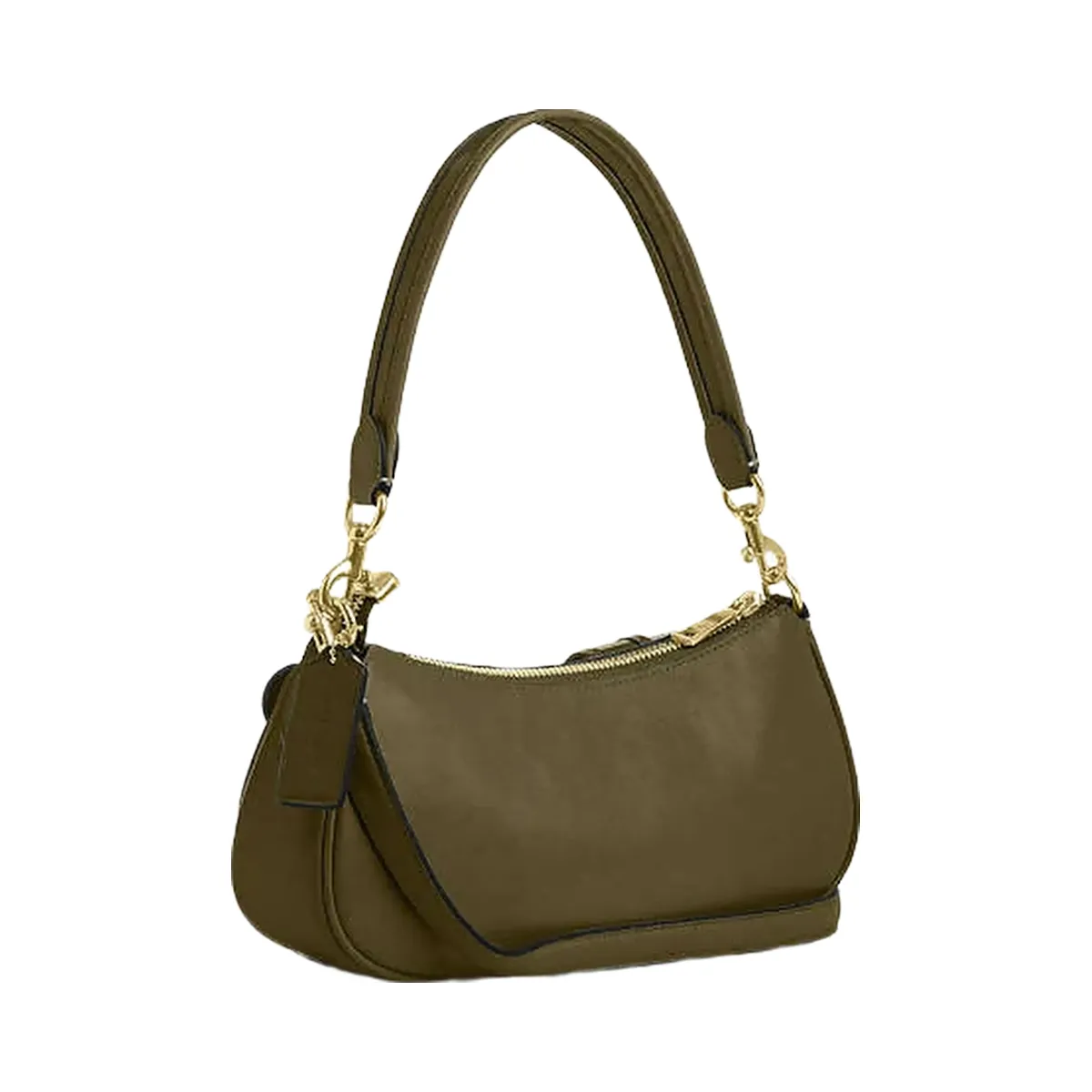 Coach Ashton Bag Glazed Leather-Gold-Olive