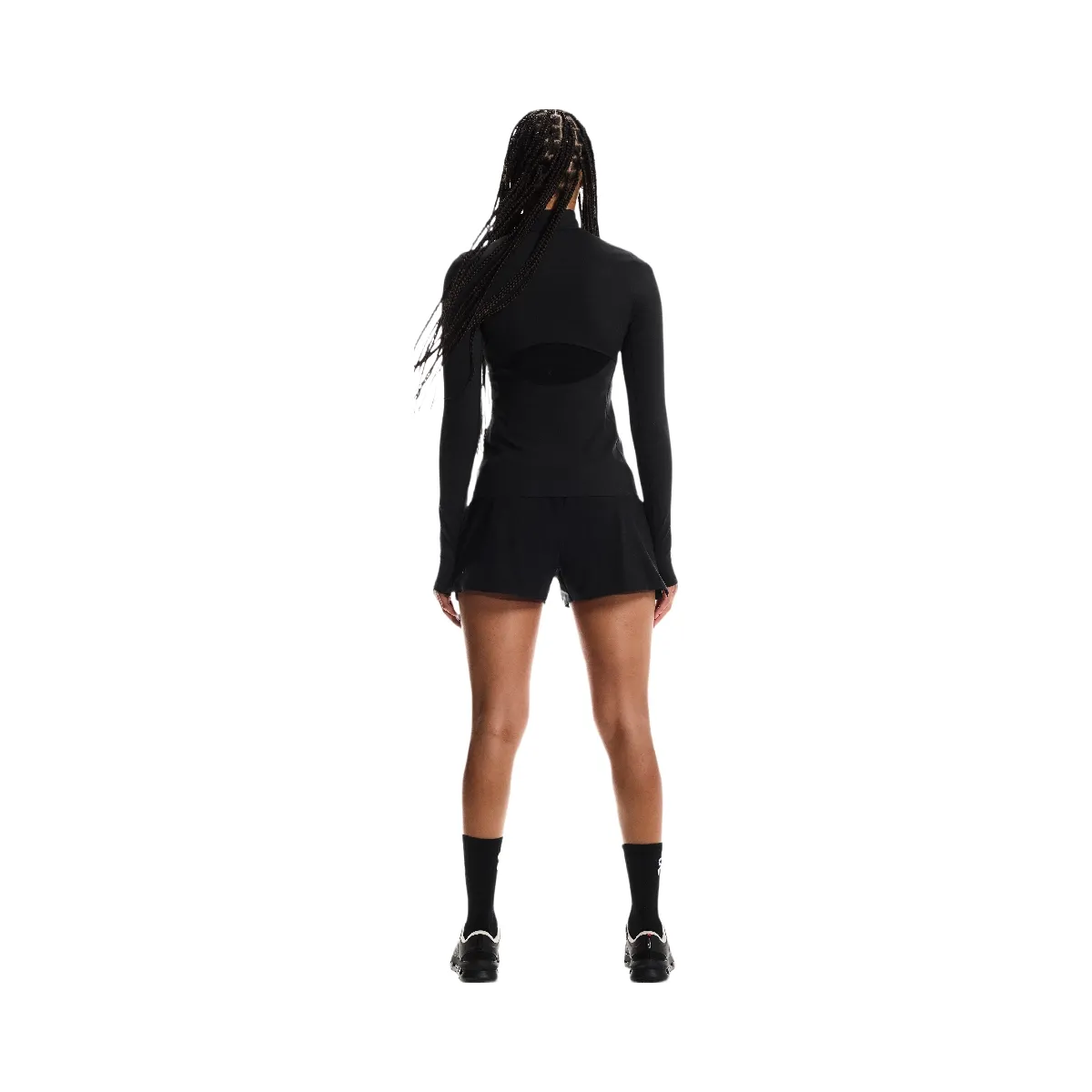 On Mesh Shorts Black