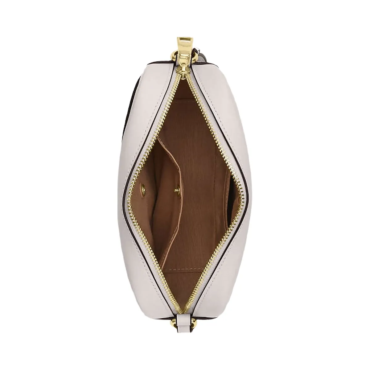 Coach Mini Jamie Camera Bag In Signature Canvas Signature Canvas-Gold-White-Chalk