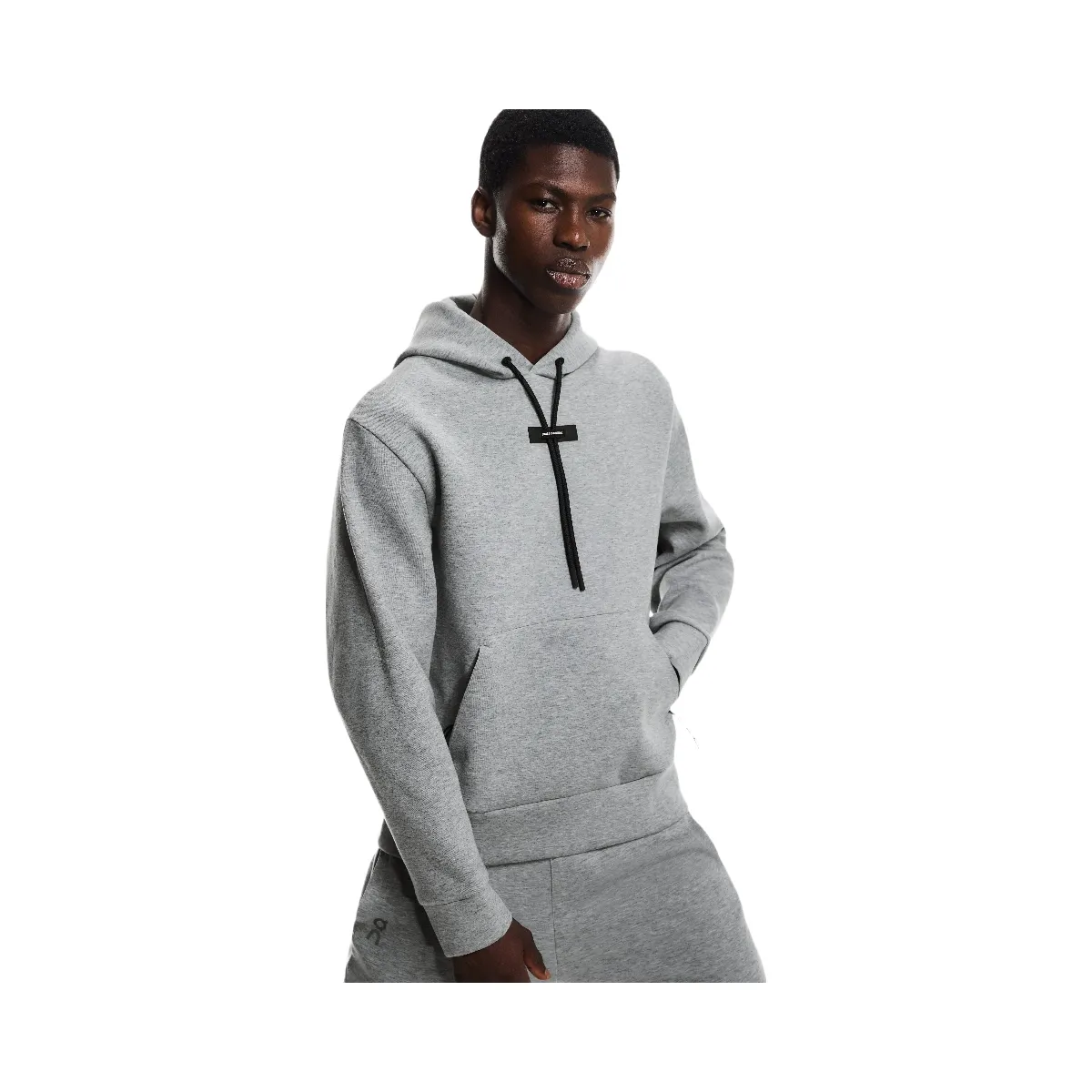 On Focus Tech Hoodie Basalt