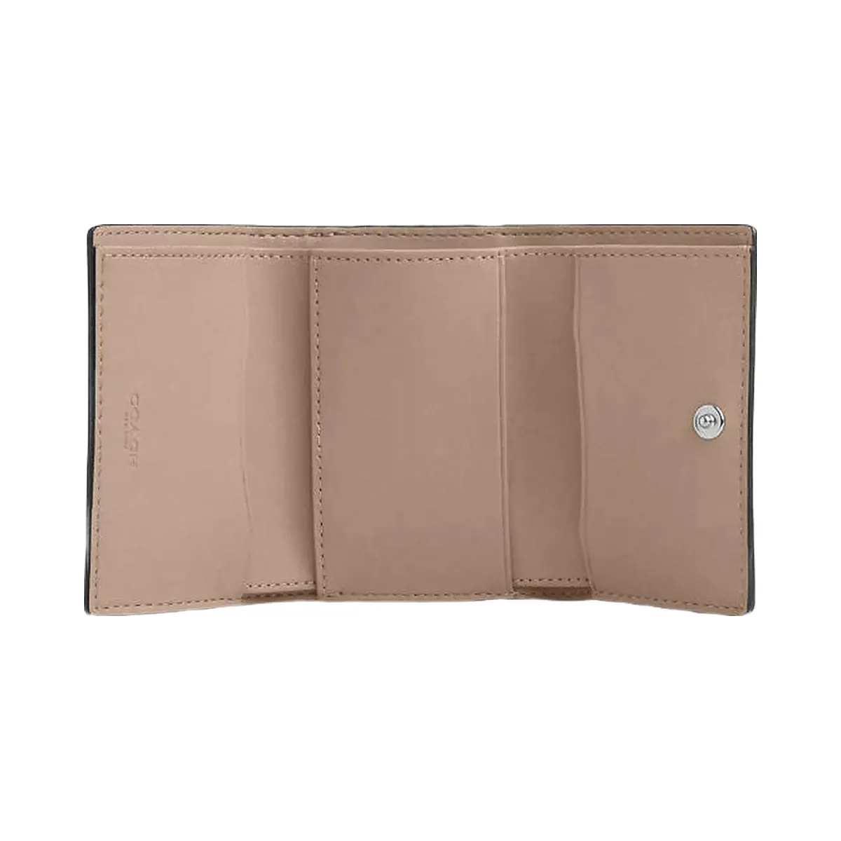 Coach Micro Wallet Novelty Leather-Silver-Stone