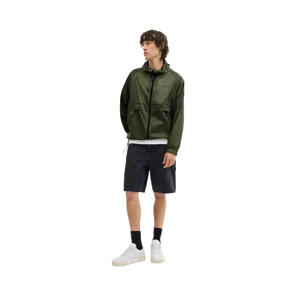 Coach Lightweight Windbreaker Military Green