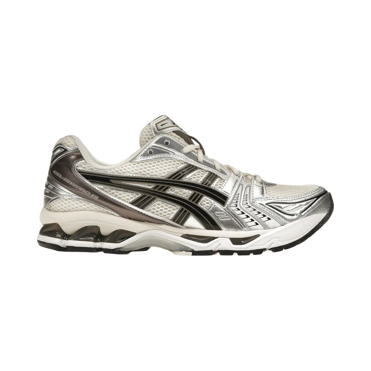 Asics Gel-Kayano 14 Cream/Black 27.0㎝ Asics Gel-Kayano 14 Cream Black Metallic Plum | Hype Fly India