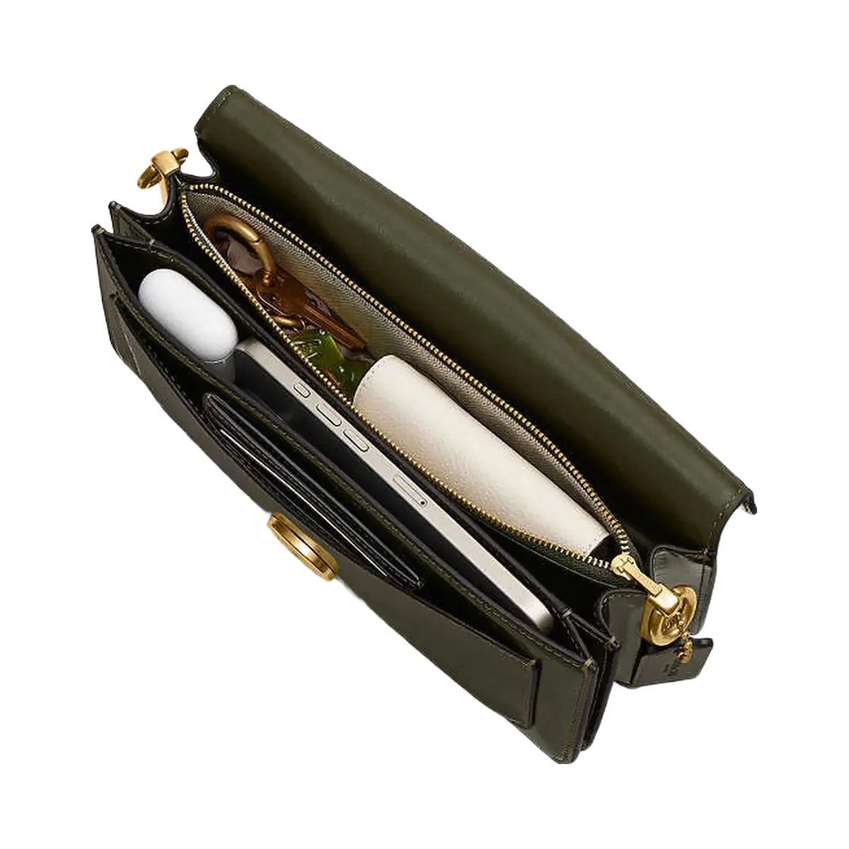 Coach Tabby Shoulder Bag 26 Brass-Olive