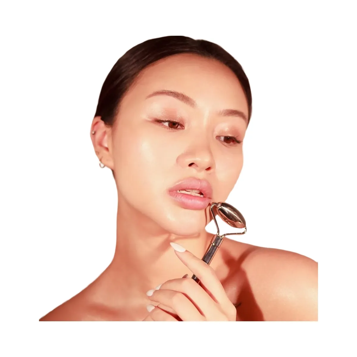 SACHEU Dual-Sided Stainless Steel Beauty Roller